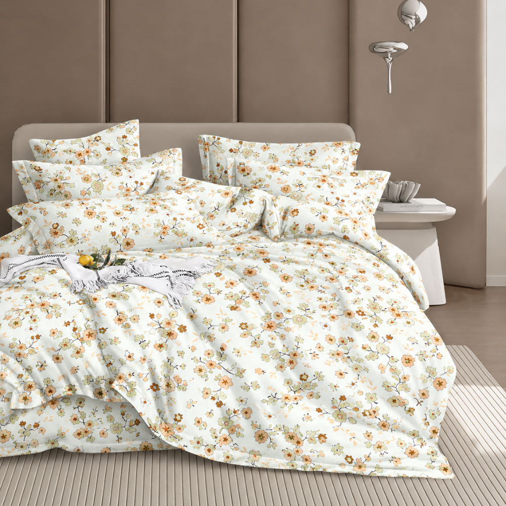 Delicate Floral Bedding Set