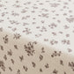 Classic Ivory Floral Print Bedsheet Set with Matching Pillow Covers