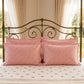 Rose Gingham Floral King Size Bedsheet Set