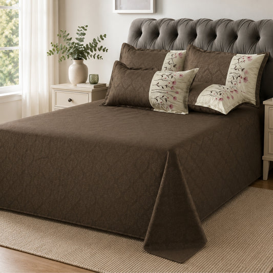 Floral Elegance King Size Bedsheet Set