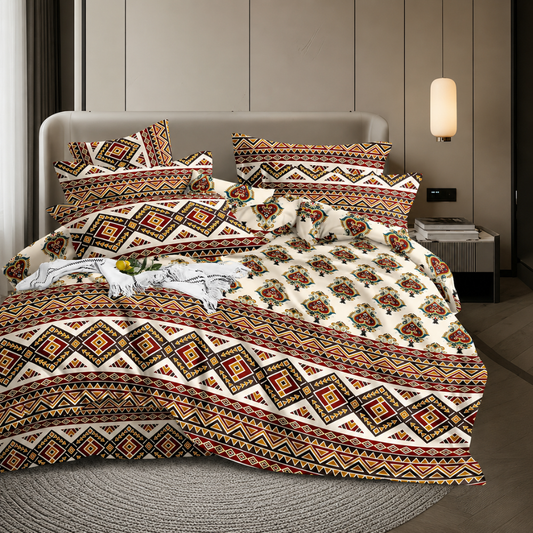 Ethnic Tribal Print Bedding Set