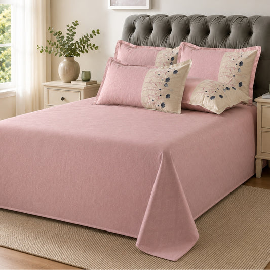 Floral Elegance King Size Bedsheet Set